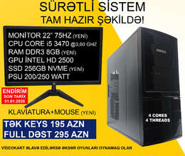 Masaüstü Kompüterlər G2030 / CORE i3 / CORE i5