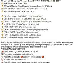 Oyun üçün Kompüter 