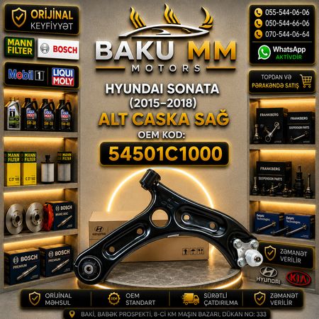 Hyundai Sonata Ön Alt Çaşka Sağ (2015-2018) - Yeni / 54501C1000 – Bakı – ucuztap.az