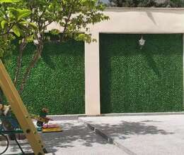 Yaşıl süni hasar-setka qazon