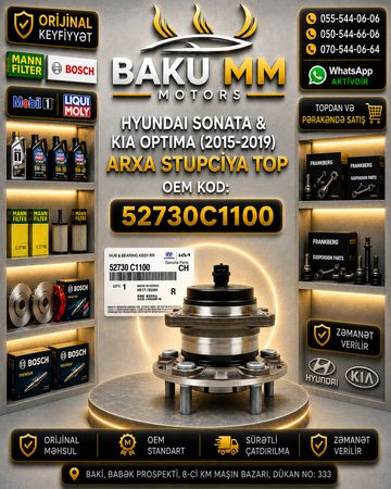 Hyundai Sonata / Kia Optima Arxa Stupciya Topu (2015-2019) - 52730C1100 – Ehtiyat hissələri – ucuztap.az