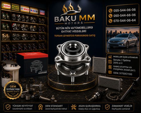 Sonata / Optima 2015 Qabaq Stupitsa Komplekt (51750C1100) - Hyundai Kia Ehtiyat Hisseleri – Bakı – ucuztap.az