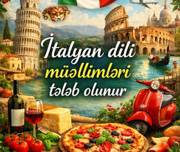 İtalyan dili müəllimləri tələb olunur