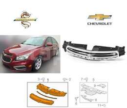 "Chevrolet Cruz 2015" radiator barmaqlığı nikeli