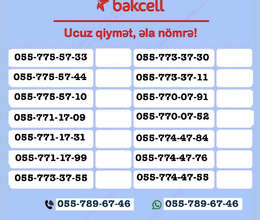 Bakcell nomre 0557733755