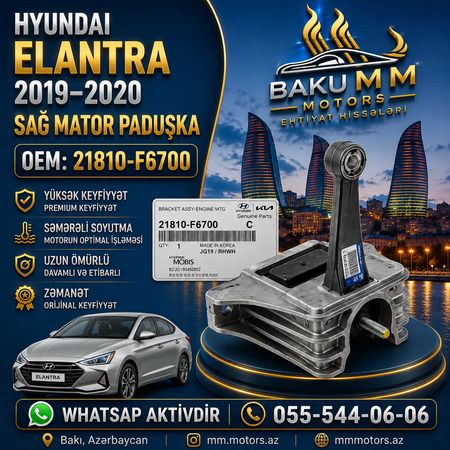 Hyundai Elantra Mühərrik Yastığı Sağ (Engine Mount) – Ehtiyat hissələri – ucuztap.az