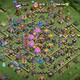 Clash of clans max hesab