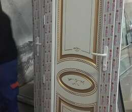 Plastik hamam qapısı    