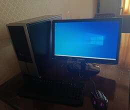 Tam işlək sadə işlər üçün masaüstü kompüter.