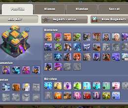 Clash Of Clans Koy Binasi 14 hesabı 