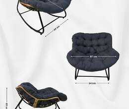 Faizsiz Kreditlə | Yellənən kreslo Oskilla Noks