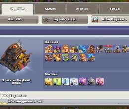 12BB 5 İnşaatçı Clash Of Clans Hesabı                                      