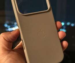 Apple iPhone 17 Pro Gray dəri arxalıq