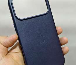 Apple iPhone 17 Pro Deep Blue dəri arxalıq