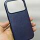 Apple iPhone 17 Pro Deep Blue dəri arxalıq