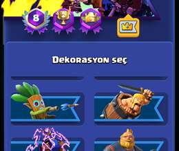 CLASH RÖYAL HESABI Satiram 