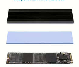 Радиатор для M.2 NVMe 2280 SSD с термопрокладками – Yaddaş diskləri (HDD, SSD) – ucuztap.az