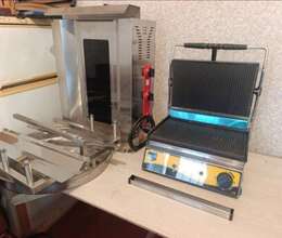 Dönər aparatı elektrik 3 gözlü.