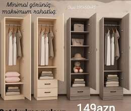 Tək qapılı dolab 