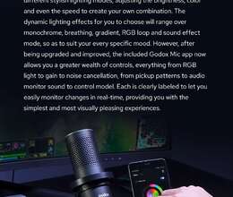 Godox EM68x RGB Gaming Kondenser Mikrofonu – Digər – ucuztap.az