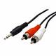 Kabel tulpan AUX - 2 RCA JD84 (2-li tülpan)