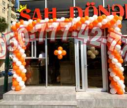 Açılış dekorasiyası şarlar