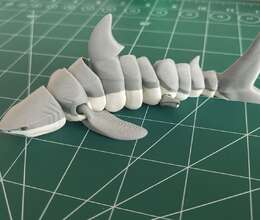 Gray Shark Anti Stress Fidget