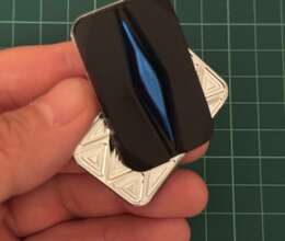 Black Titanium Mountain Fidget