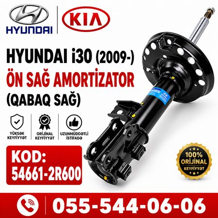 Hyundai I30 2009- Ön Sağ Amortizator 54661-2R600 54661-2R200 | Hyundai Kia Ehtiyat Hisseleri – Bakı – ucuztap.az