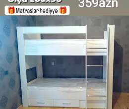 İkimərtəbəli çarpayı 