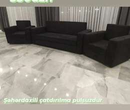 Divan kreslo dəsti 