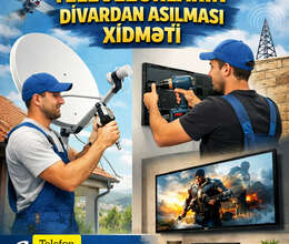 Televezorların Divara Asilmasi Televezor Ustasi 