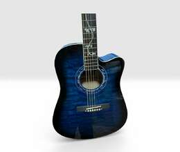 Akustik gitara mf 150 göy rəngdə