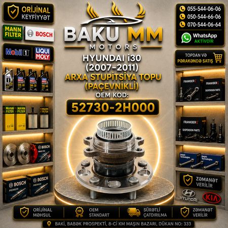 Hyundai I30 Arxa Stupitsiya Topu (Paçevnikli) - Yeni / 52730-2H000 – Bakı – ucuztap.az
