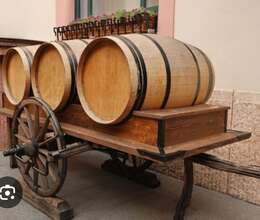 Taxta dekorativ araba