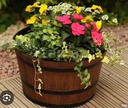 Taxta dekorativ araba