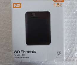 Xarici Sərt disk - WD Elements 1.5 TB HDD