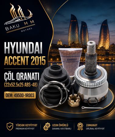 Hyundai Accent 2015 Çöl Qranatı 22x52.5x25 ABS-48 OEM 49500-1R003 | Hyundai Kia Ehtiyat Hissələri – Ehtiya… – ucuztap.az
