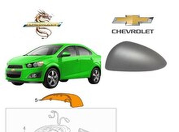 Chevrolet Aveo T300 2011-2013 Güzgü Qapağı – Ehtiyat hissələri – ucuztap.az