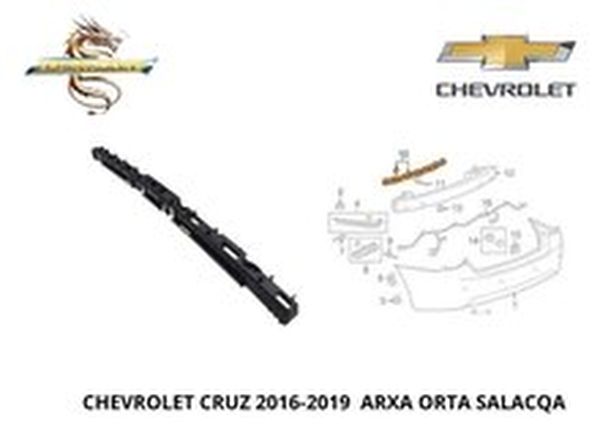 Chevrolet Cruze 2016-2019 Arxa Orta Kirşəsi – Ehtiyat hissələri – ucuztap.az