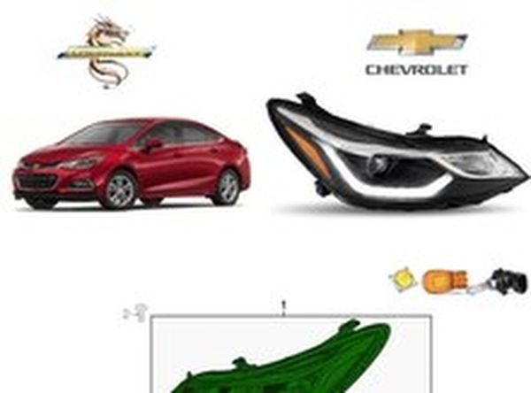 Chevrolet Cruze 2016-2017 LED Fara – Ehtiyat hissələri – Bakı – ucuztap.az