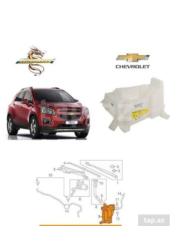 "Chevrolet Trax 2016" Su Çəni