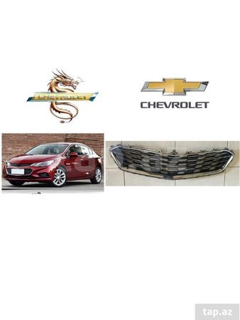 "Chevrolet Cruze 2017" Orta Radiator Barmaqlığı (qara)