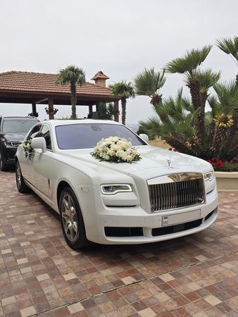 Rolls Royce Ğost Bey Gəlin Avtomobil Sifarişi — Toy, Nişan