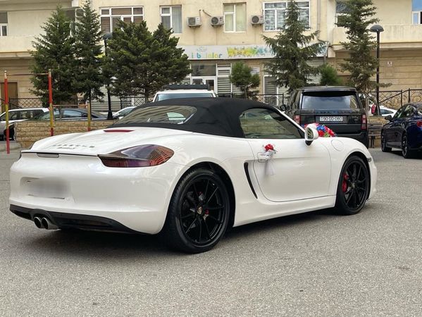 Porsçe Boxster Bəy-gəlin Avtomobili Sifarişi — Toy Xidməti