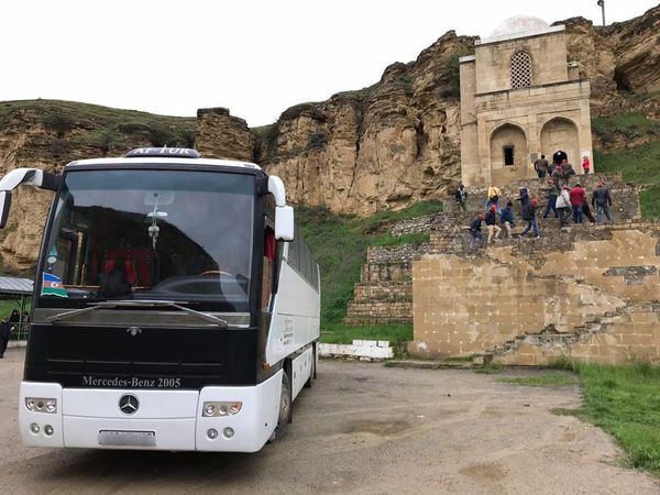 Mercedes Travego Neoplan 403 Avtobusu — Transfer Xidməti