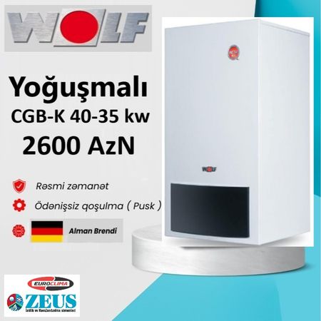 Kombi Yoğuşmalı Wolf 40-35 kw