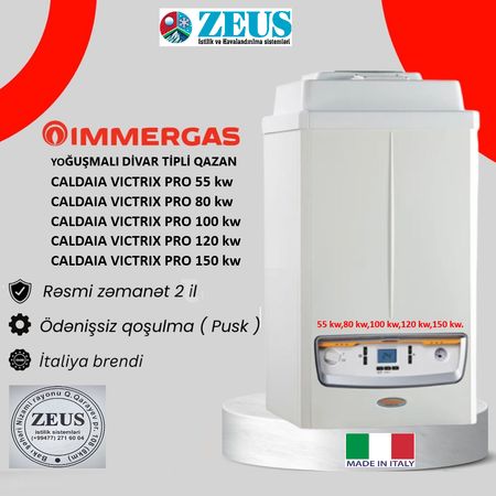 Divar tipli Yoğuşmalı Qazan İmmergas Caldaia Vitrix Pro