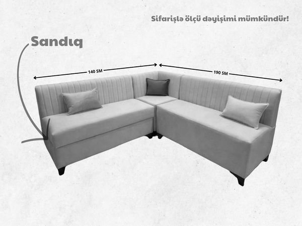 Mətbəx divanı bazalı | Kreditlə – Mebel və interyer – ucuztap.az