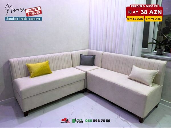 Mətbəx divanı bazalı | Kreditlə